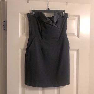 Greylin size small strapless black dress- never worn